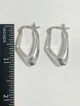 Load image into Gallery viewer, Sterling Silver 925 Hoops
