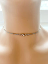 Load image into Gallery viewer, Sterling Silver Moon Necklace Chain 16” & 18”