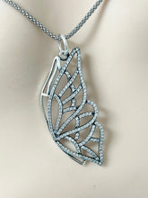 Load image into Gallery viewer, Sterling Silver 925 Butterfly Necklace Chain 18”