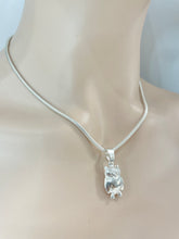 Load image into Gallery viewer, Sterling Silver 925 Owl Necklace Chain 18”