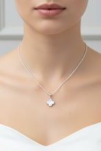 Load image into Gallery viewer, Sterling Silver 925 Mother of Pearl Trevol Set 16”