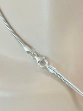 Load image into Gallery viewer, Sterling Silver 925 Owl Necklace Chain 18”