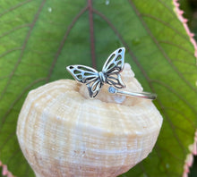 Load image into Gallery viewer, Butterfly Sterling Silver 925 Ring Anillo de Mariposa en Plata 925