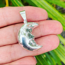 Load image into Gallery viewer, Moon Sterling Silver 925 Pendant
