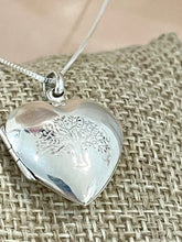 Load image into Gallery viewer, Sterling Silver 925 Heart Shape Locket Necklace
