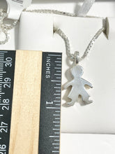 Load image into Gallery viewer, Sterling Silver 925 Boy or Girl Necklace Chain 18”
