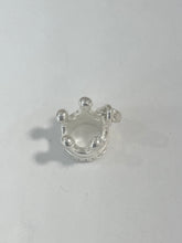 Load image into Gallery viewer, Sterling Silver 925 Crown Necklace 16”
