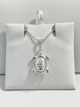 Load image into Gallery viewer, Sterling Silver 925 Turtle Necklace Chain 16”
