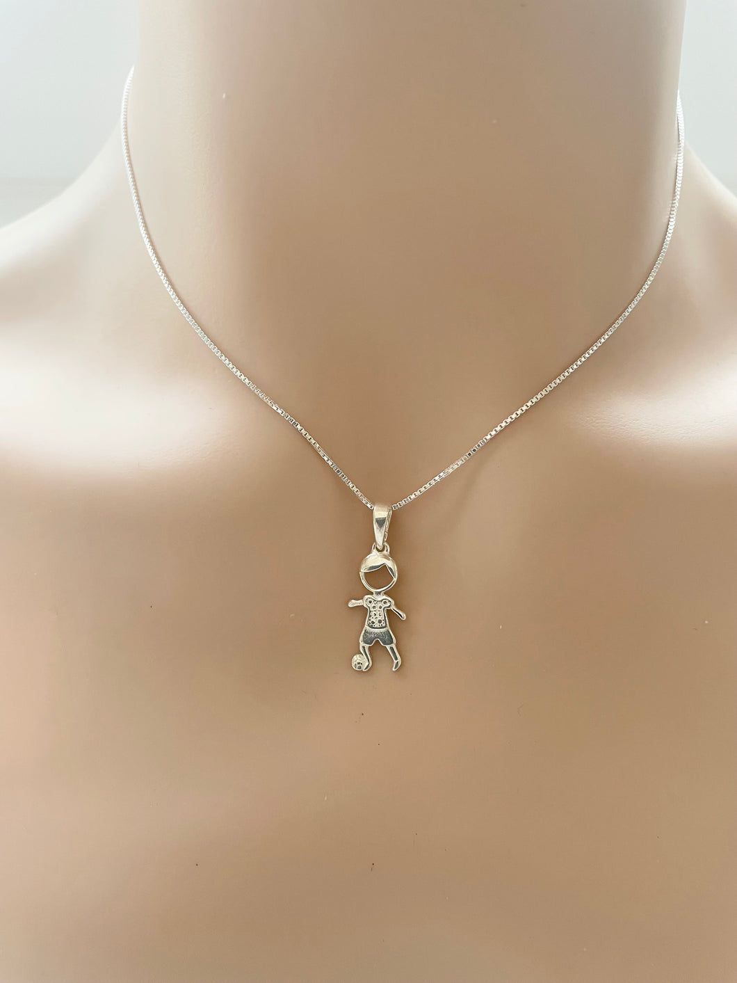 Boy Necklace Chain Sterling Silver 925