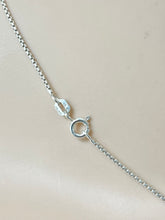 Load image into Gallery viewer, Sterling Silver 925 Om &amp; Lotus Flower Necklace Chain
