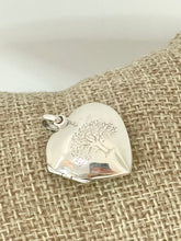 Load image into Gallery viewer, Sterling Silver 925 Heart Shape Locket Necklace
