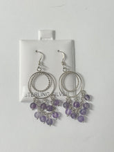 Load image into Gallery viewer, Sterling Silver 925 Boho Style Dangle Earrings
