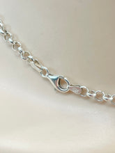 Load image into Gallery viewer, Sterling Silver 925 Dangle Ball Chain Necklace Size 18”
