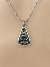 Load image into Gallery viewer, Meditating Buddha Necklace Chain 18’ Sterling Silver
