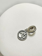 Load image into Gallery viewer, Sterling Silver 925 Om Charm Bead
