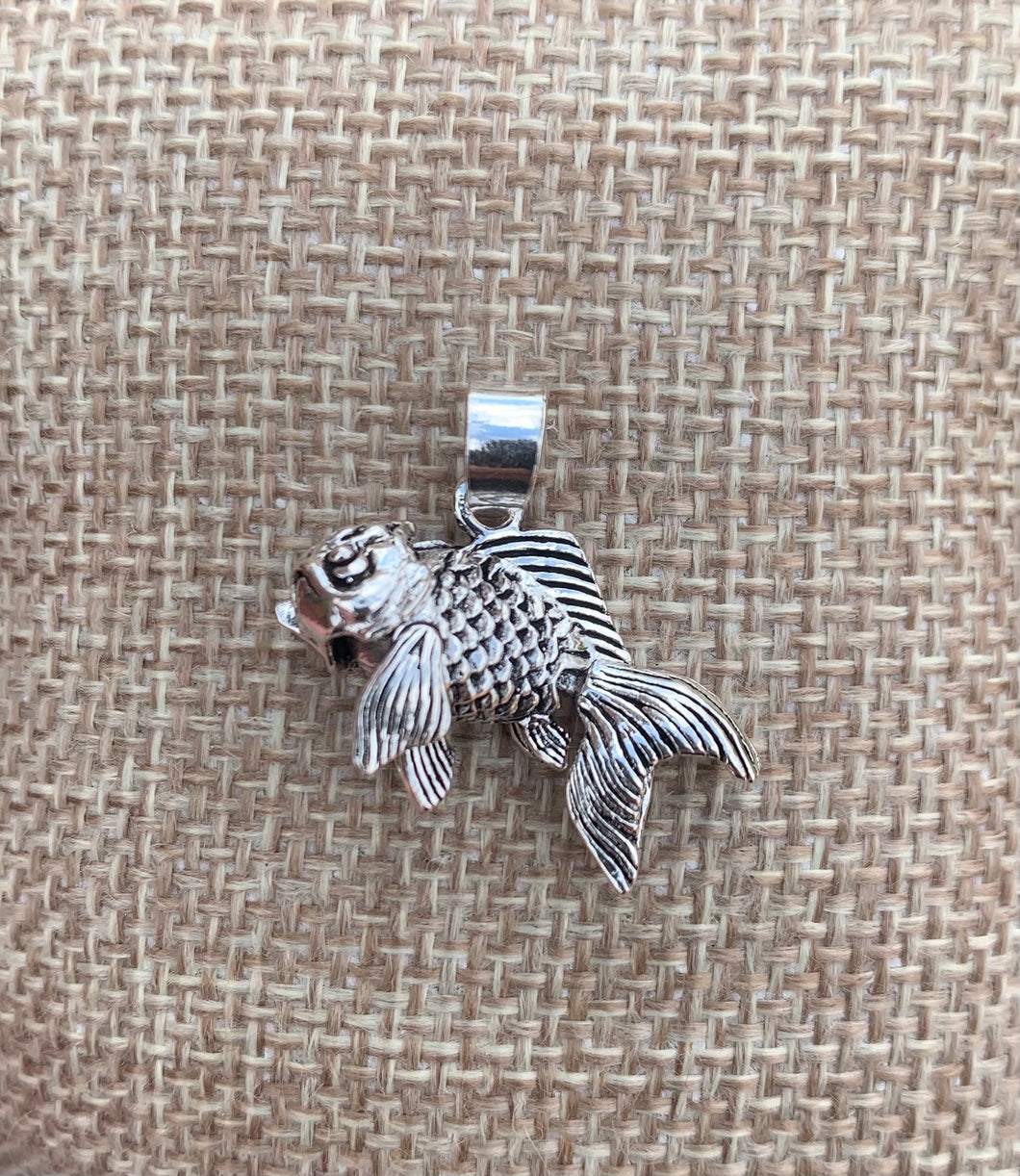 Fish Pendant Sterling Silver 925 Pez Pequeño