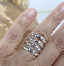 Load image into Gallery viewer, Four Band Sterling Silver .925 Ring
