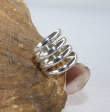 Load image into Gallery viewer, Four Band Sterling Silver .925 Ring
