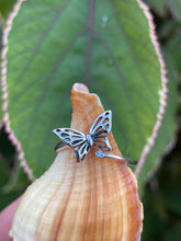 Load image into Gallery viewer, Butterfly Sterling Silver 925 Ring Anillo de Mariposa en Plata 925
